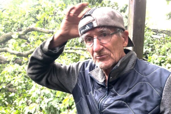 Storm verwoest huis van Wim: ‘Twaalf eiken vielen als luciferpinnetjes om’